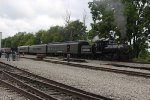 Little River Railroad #110 with the Hamilton Flyer consist